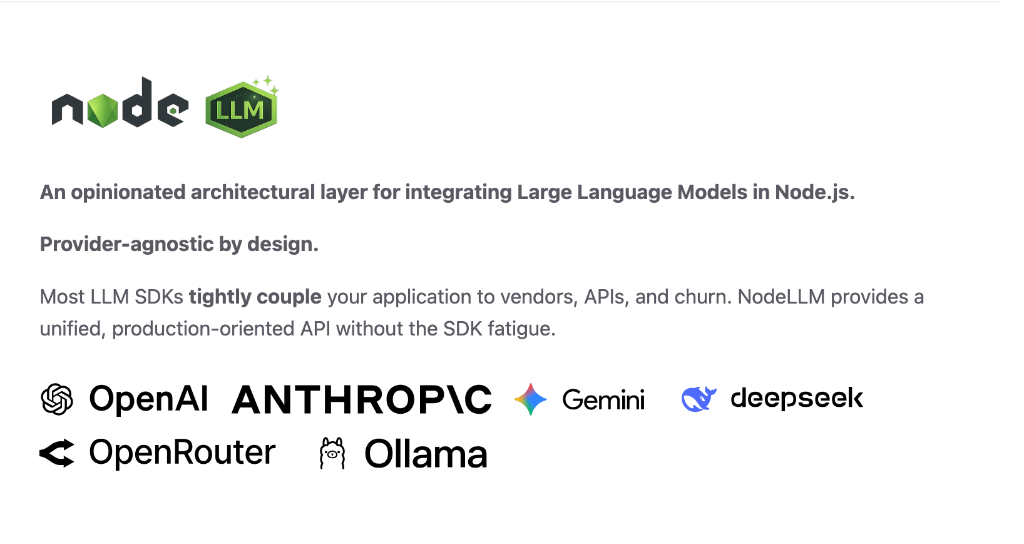 NodeLLM Hero